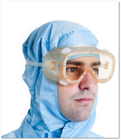 Picture of BioClean Vijon Sterile Single Use Goggles - BVGS